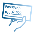 Donation Cheque Icon