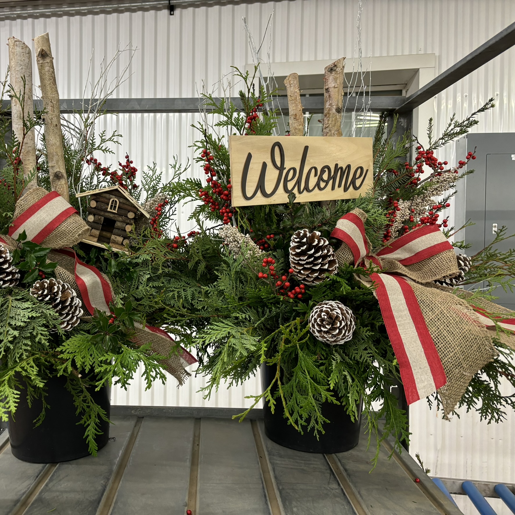 Christmas Urns